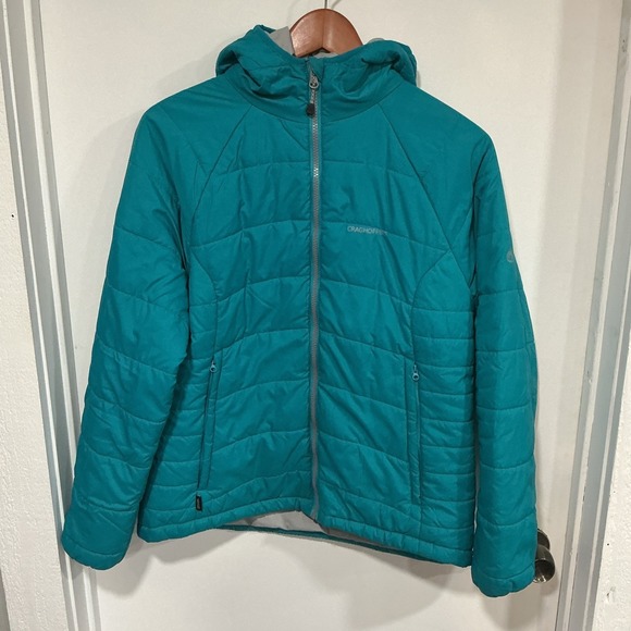 Craghopper X National Geographic Compress Lite Puffer Jacket Womens 10 - Picture 1 of 12